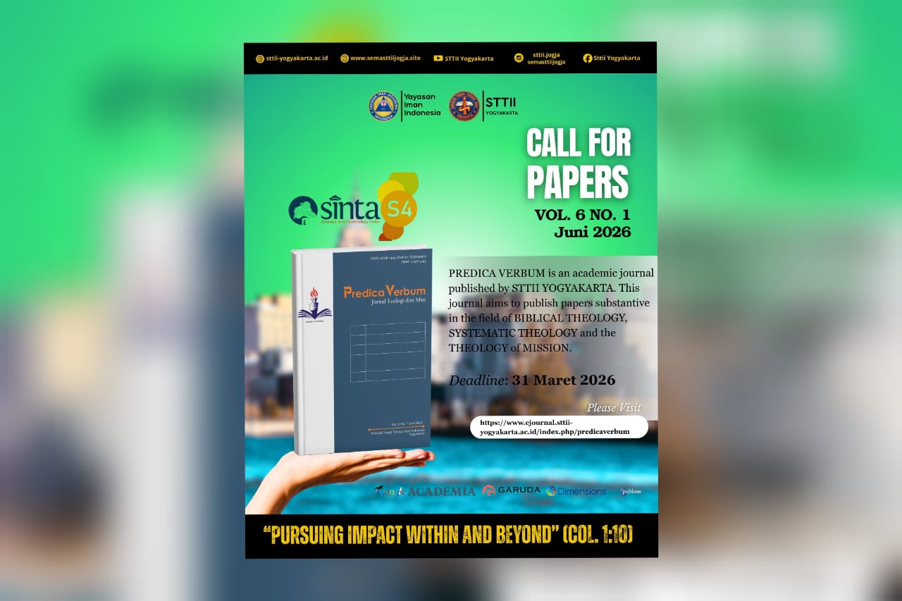 Call for Papers Journal PISTIS Vol. 26 No. 1 (Juni 2026)
